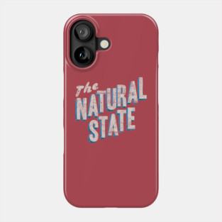 The Natural State Retro Layout Phone Case