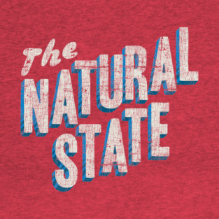 The Natural State Retro Layout T-Shirt