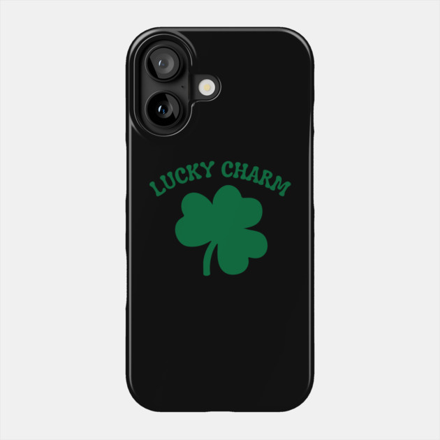 Lucky Charm Phone Case by Creatifly Graphic Tees