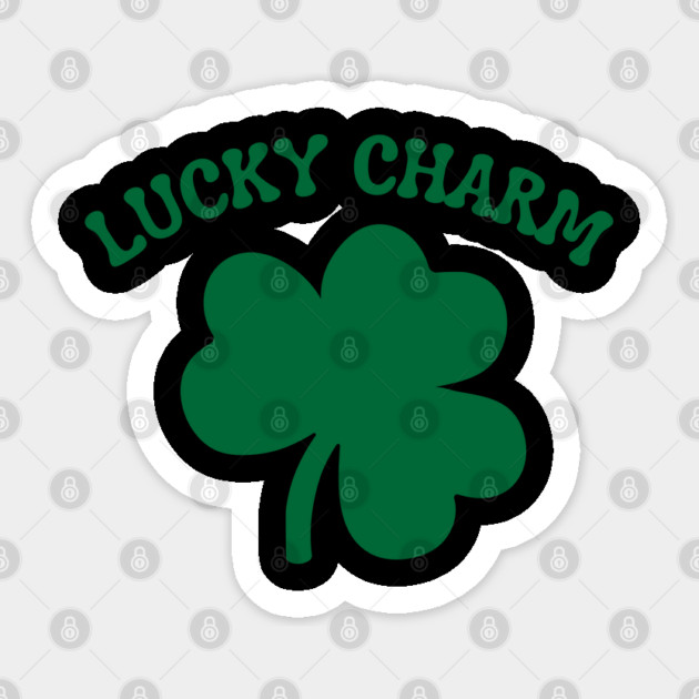 Lucky Charm Sticker by Creatifly Graphic Tees