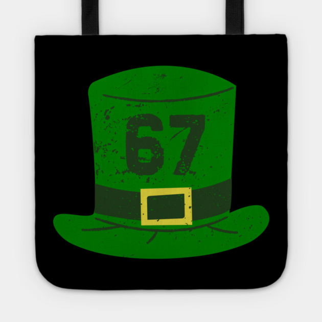 Green Leprechaun Hat 67 Tote by Creatifly Graphic Tees
