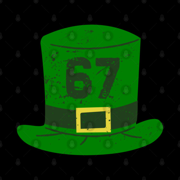 Green Leprechaun Hat 67 by Creatifly Graphic Tees