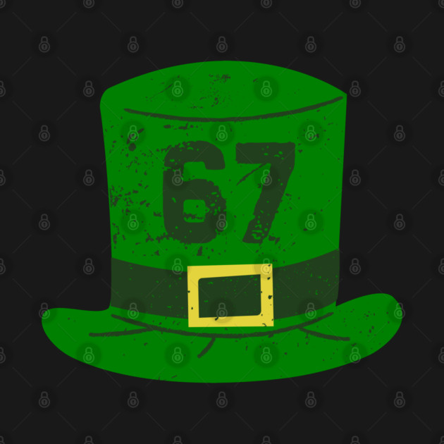 Green Leprechaun Hat 67 by Creatifly Graphic Tees
