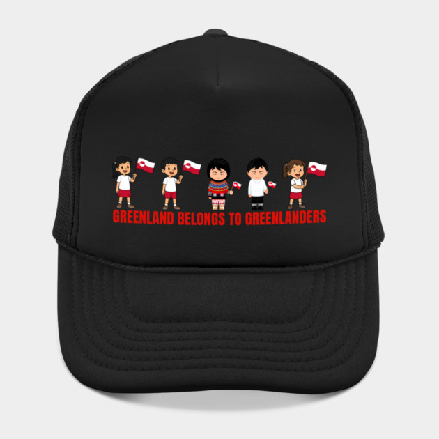 Greenland Belongs to Greenlanders by Creatifly Graphic Tees