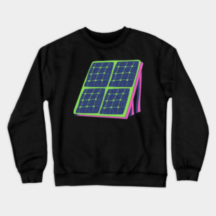 Solar Power Panel Crewneck Sweatshirt