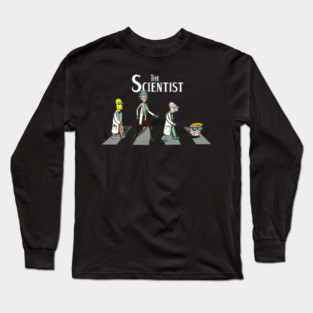 The Scientist Abbey Road Long Sleeve T-Shirt