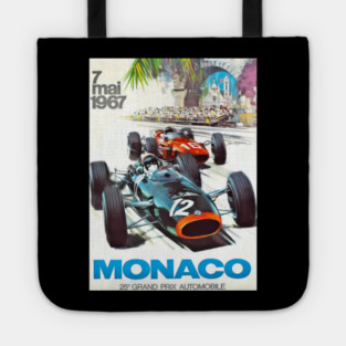 1967 Monacos Grand Prix Racing Tote