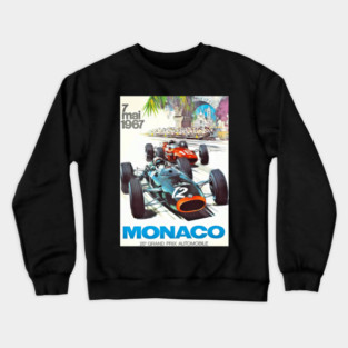 1967 Monacos Grand Prix Racing Crewneck Sweatshirt