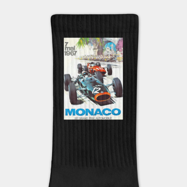 1967 Monacos Grand Prix Racing by Ink Lines