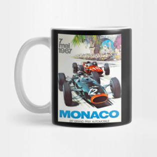 1967 Monacos Grand Prix Racing Mug