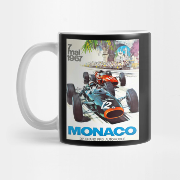 1967 Monacos Grand Prix Racing by Ink Lines