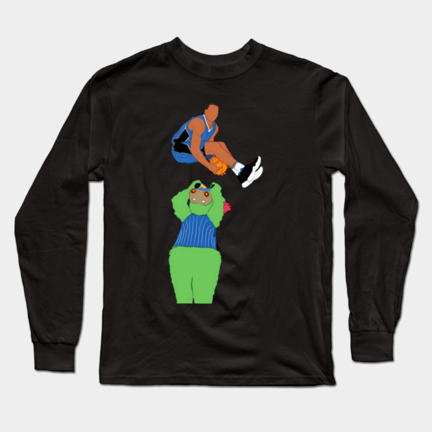 Aaron Gordons Long Sleeve T-Shirt by Ink Lines