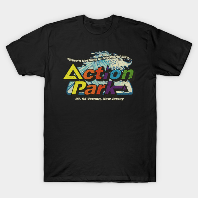Action Park New Jersey 1978 T-Shirt by Ink Lines