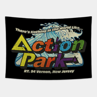 Action Park New Jersey 1978 Tapestry