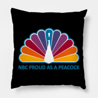 70S-Nbc Proud As A Peacock Pillow