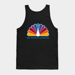 70S-Nbc Proud As A Peacock Tank Top