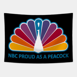 70S-Nbc Proud As A Peacock Tapestry
