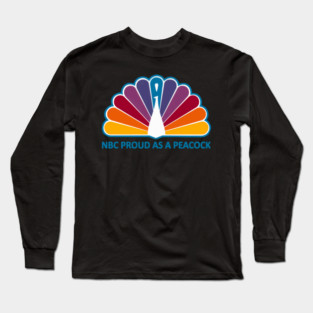 70S-Nbc Proud As A Peacock Long Sleeve T-Shirt