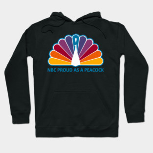 70S-Nbc Proud As A Peacock Hoodie