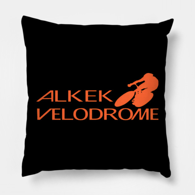 Alkek Velodrome Logo Pillow by Ink Lines