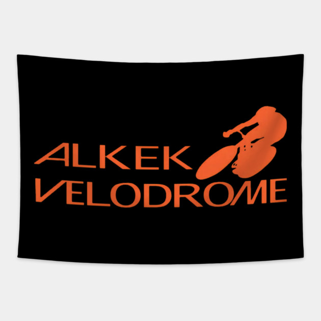 Alkek Velodrome Logo Tapestry by Ink Lines