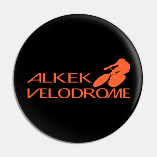 Alkek Velodrome Logo Pin