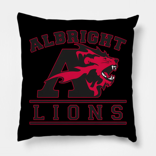 Albright Lions Pack Pillow by Ink Lines