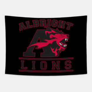 Albright Lions Pack Tapestry