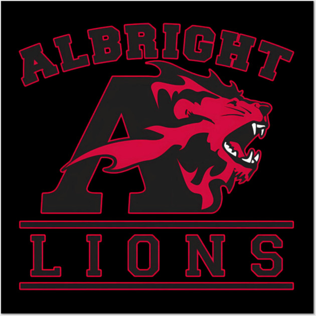 Albright Lions Pack Wall Art by Ink Lines