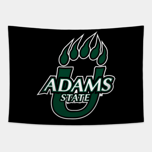 adams-state logo Tapestry by Ink Lines