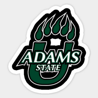 adams-state logo Sticker