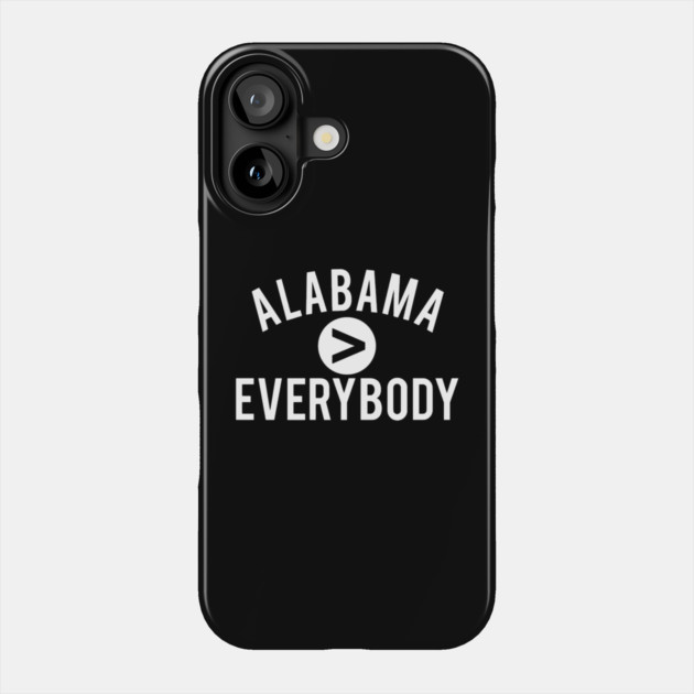 Alabamas Everybody Phone Case by Ink Lines
