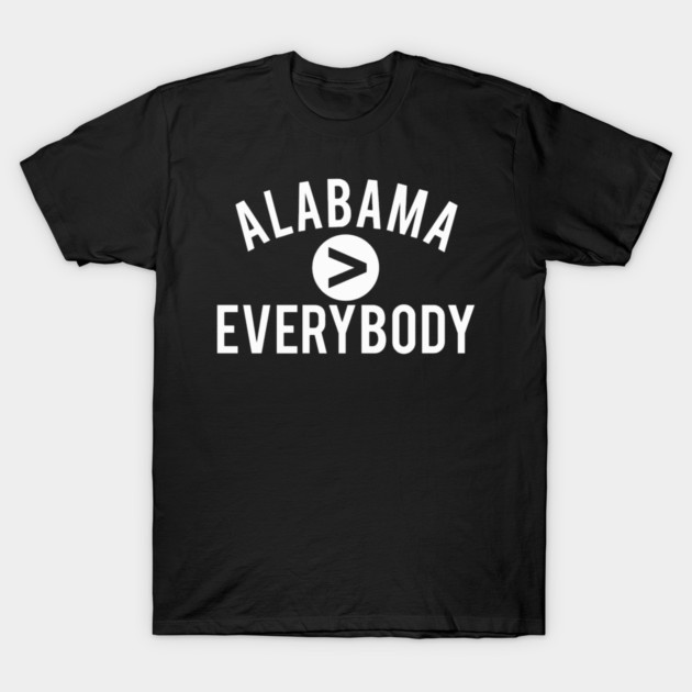 Alabamas Everybody T-Shirt by Ink Lines