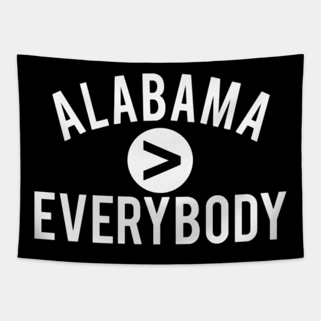 Alabamas Everybody Tapestry by Ink Lines