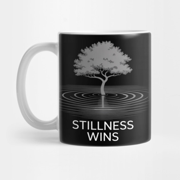Stillness Wins Stoic Calm Reflection Stoicism by Ink Lines