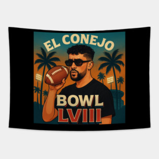Bad Bunny Benito Bowl Classic Tapestry