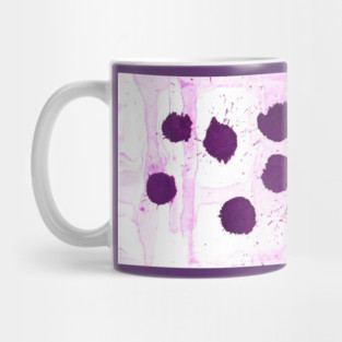 Grape Splatter Mug