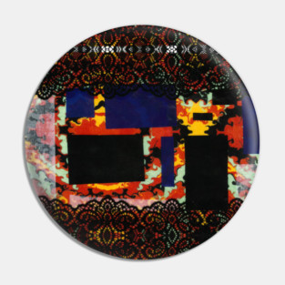 The Mixed Media Lace Up Pin