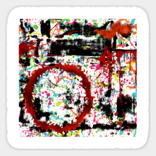 The Splatter Sticker