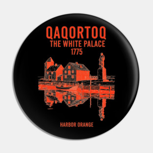 Historic Harbor Scene Pin