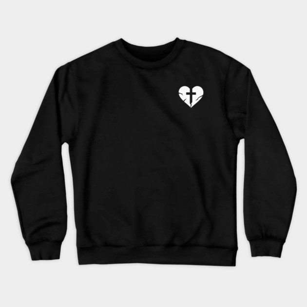 Heart Alone Crewneck Sweatshirt by Dickenson's Store