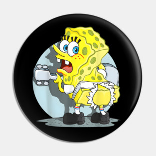 Funny Cartoon Parody Design Pin