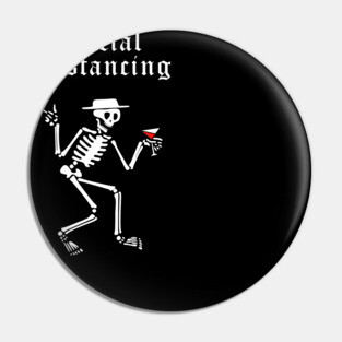 social distancing Pin