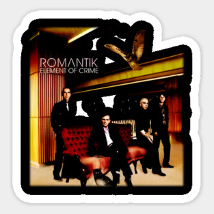 Element of Crime Mein dein Tag Sticker