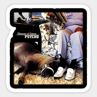 Element of Crime Blaulicht und Zwielicht Sticker