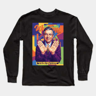 ROGERs POP ART FOR CHILDREN Long Sleeve T-Shirt
