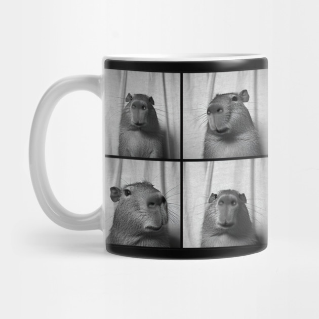 Capybara Capy Photobooth Picture Quirky Funny by yangho
