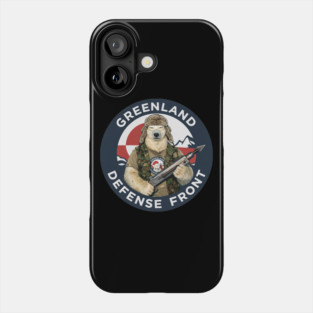 Greenland Defense Front Phone Case