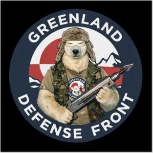Greenland Defense Front Posters and Art