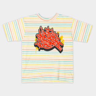 Youth Culture Graffiti Tag – Raw Street Expression of the New Generation Kids T-Shirt